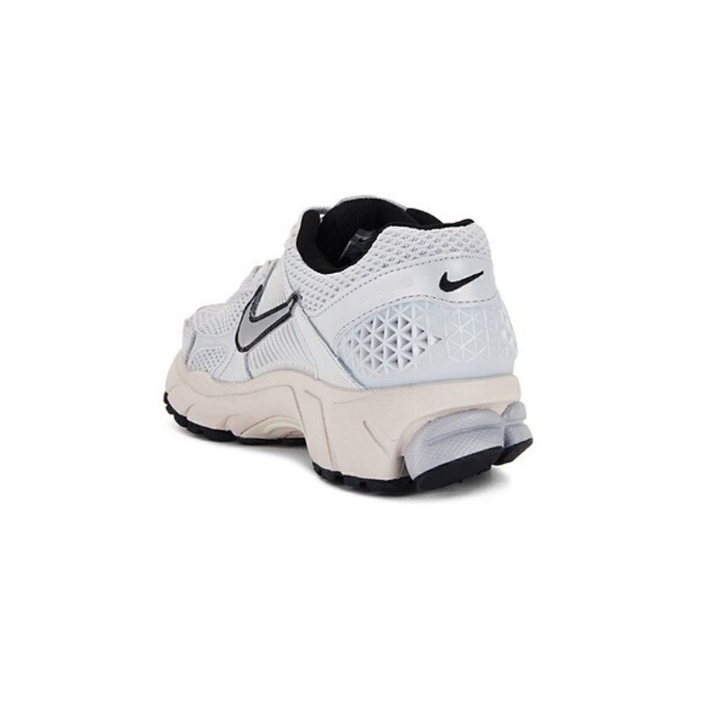 Nike Zoom Vomero 5 Sneakers in Pure Platinum, Chrome, & Light Orewood Revolve 6 - Picture 3 of 12